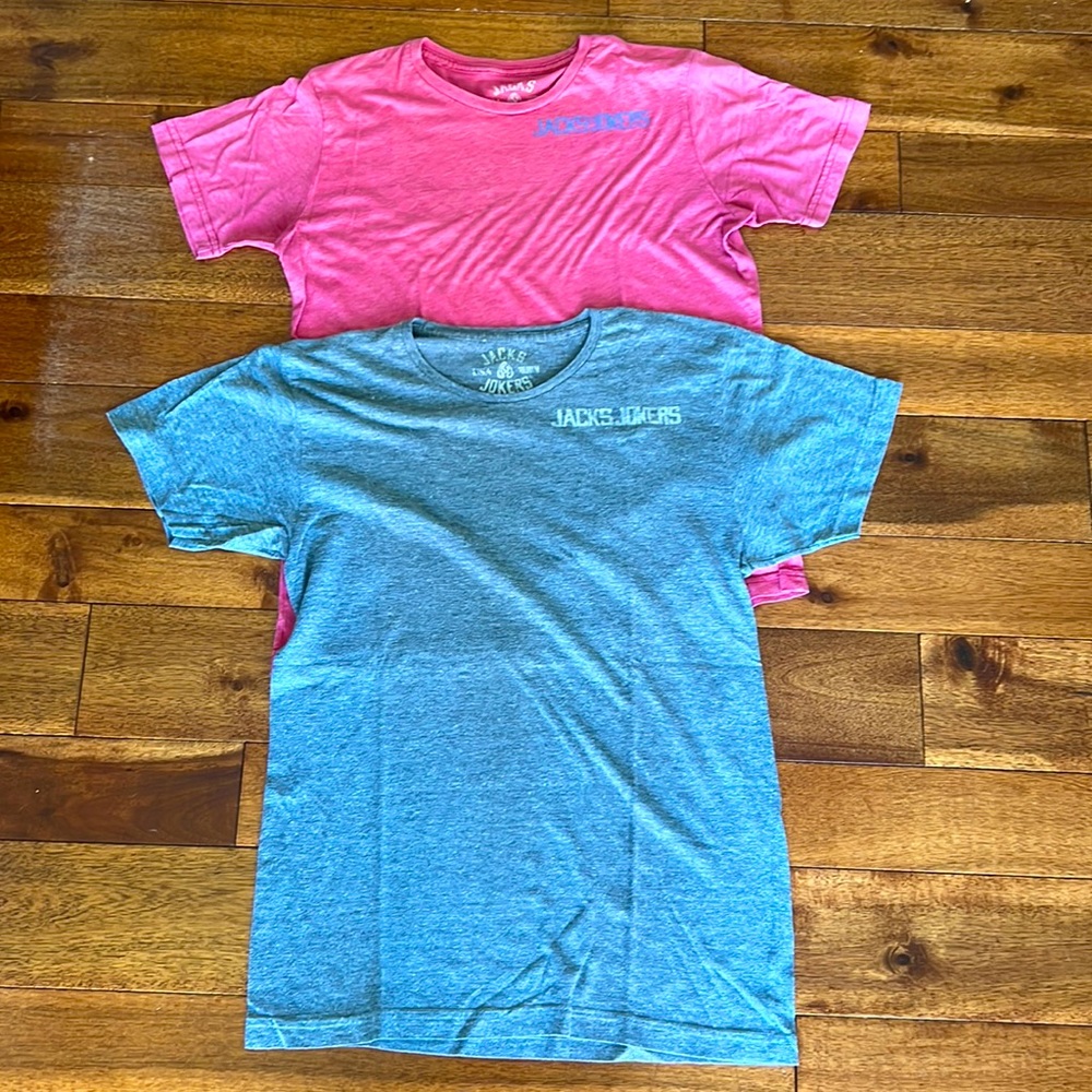 BUNDLE DEAL - 2 Jacks & Jokers T-Shirts - Size Medium
